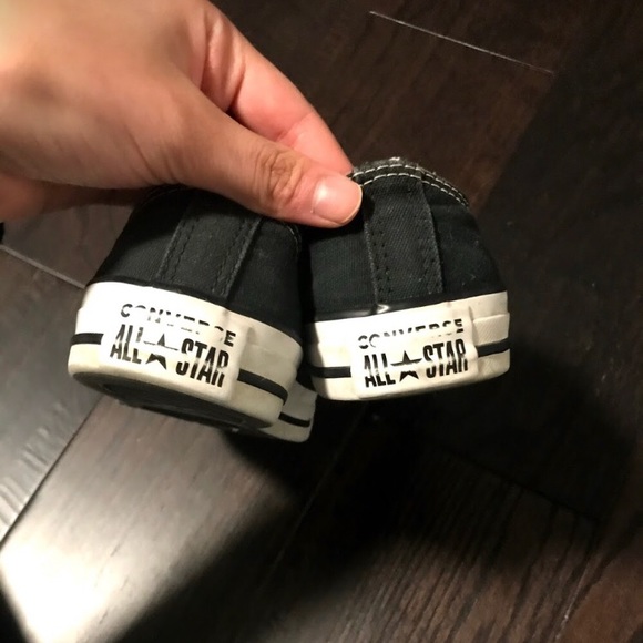Black Low Top Converse - Picture 4 of 5
